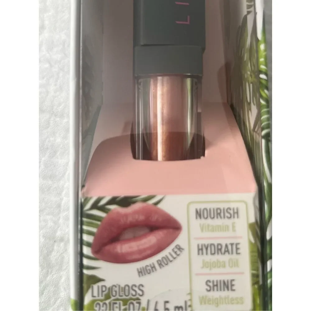 Lique High Roller Lip Gloss 2 PACK New